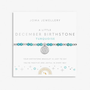 Joma Jewellery | Children’s December Birthstone Bracelet