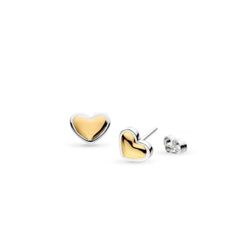 Kit Heath | Heart Of Gold Stud Earrings