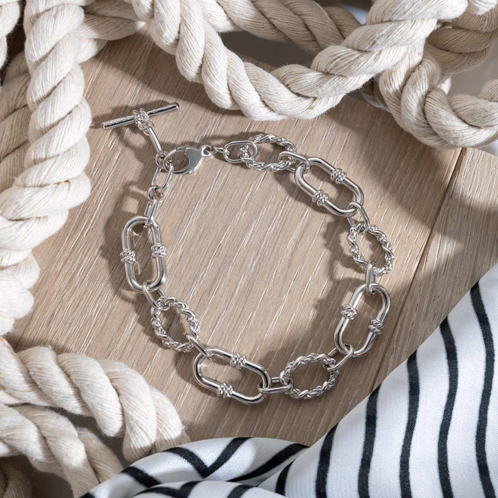 Kit Heath | Marina Rope Link Duo Grande Chain Bracelet