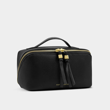 Katie Loxton | Soho Black Make Up & Wash Bag Medium