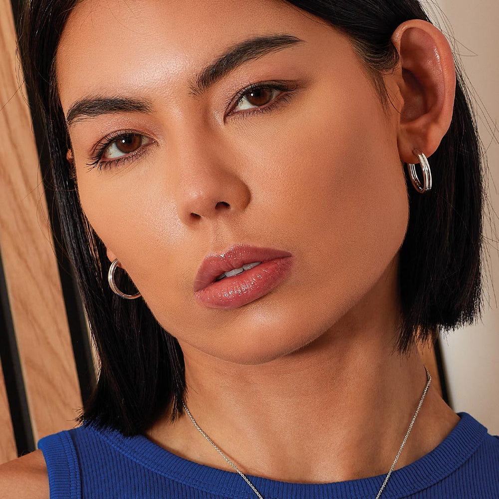 Kit Heath | Bevel Unity Maxi Hoop Earrings