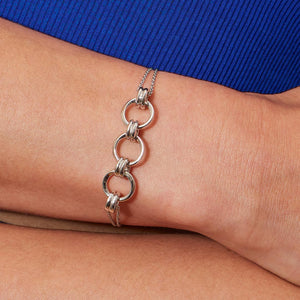 Kit Heath | Bevel Unity Twin Chain Slider Bracelet