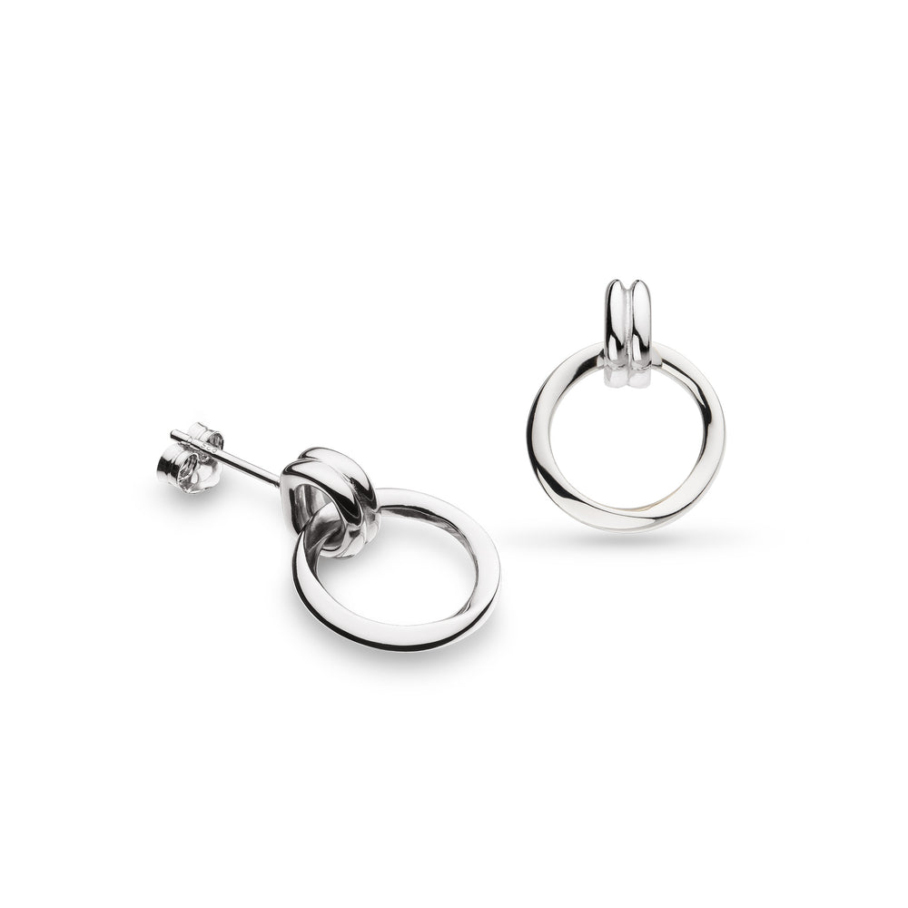 Kit Heath | Bevel Unity Drop Stud Earrings