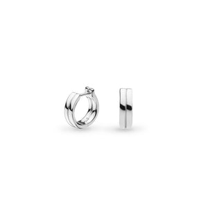 Kit Heath | Bevel Unity Huggie Hoop Earrings