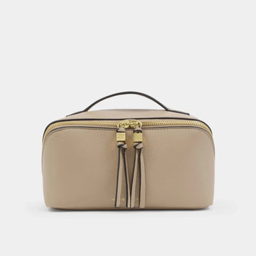 Katie Loxton | Soho Light Taupe Make Up & Wash Bag