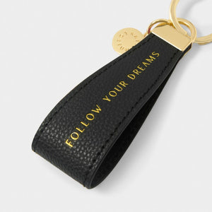 Katie Loxton | Sentiment Keyring ‘Follow Your Dreams’