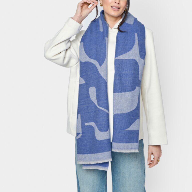 Katie Loxton | Abstract Shapes Printed Blanket Scarf