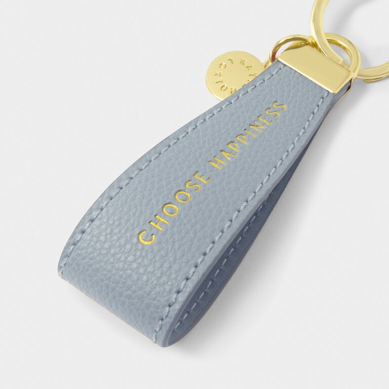 Katie Loxton | Sentiment Loop Keyring ‘Choose Happiness’