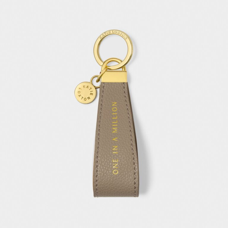 Katie Loxton | Sentiment Loop Keyring ‘One In A Million’