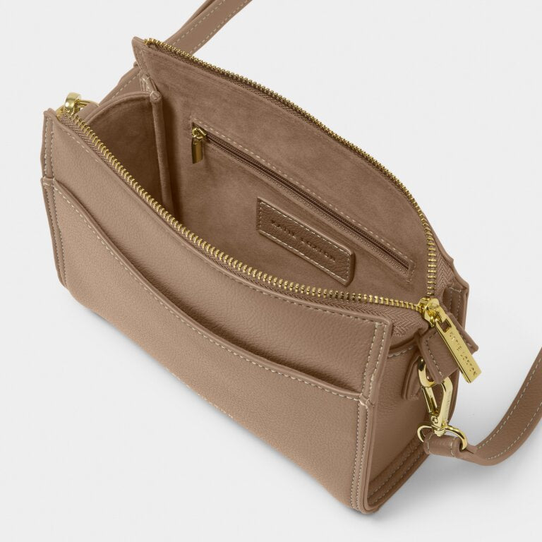 Katie Loxton | Perri Mocha Crossbody Bag