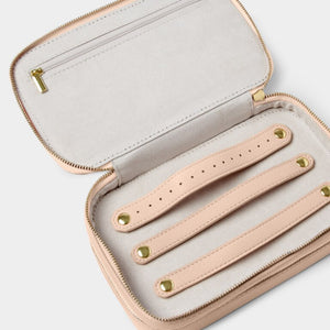 Katie Loxton | Nude Pink Jewellery and Accessories Travel Case