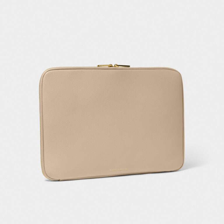 Katie Loxton | Light Taupe Folio Laptop Case