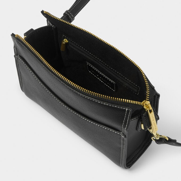 Katie Loxton | Perri Black Crossbody Bag