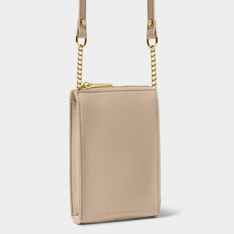 Katie Loxton | Light Taupe Zana Slim Crossbody Bag