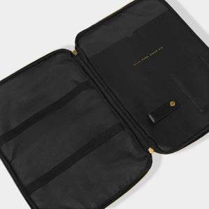 Katie Loxton | Black Folio Laptop Case