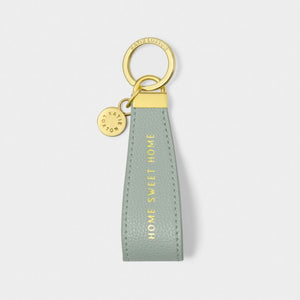 Katie Loxton | Sentiment Loop Keyring ‘Home Sweet Home’