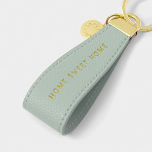 Katie Loxton | Sentiment Loop Keyring ‘Home Sweet Home’