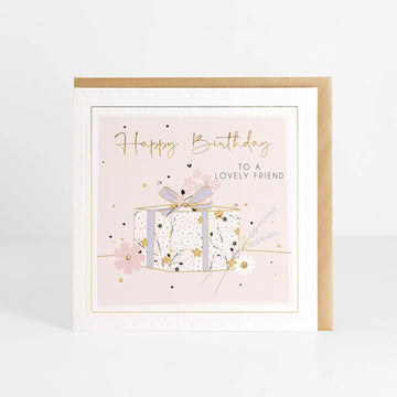 Belly Button Designs | Happy Birthday Lovely Friend Card