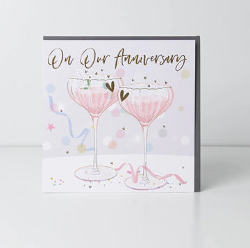 Belly Button Designs | On Our Anniversary Card