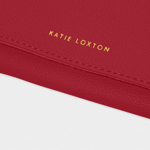 Katie Loxton | Garnet Red Jewellery Roll