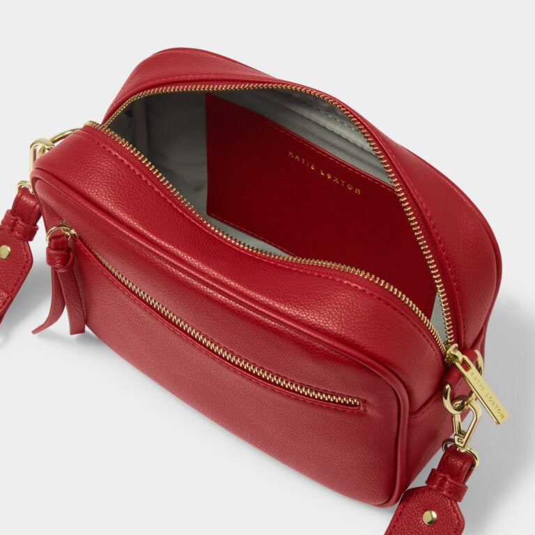 Katie Loxton | Garnet Red Hallie Crossbody Bag