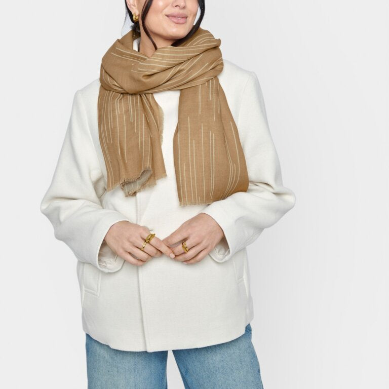 Katie Loxton | Dashed Line Printed Scarf