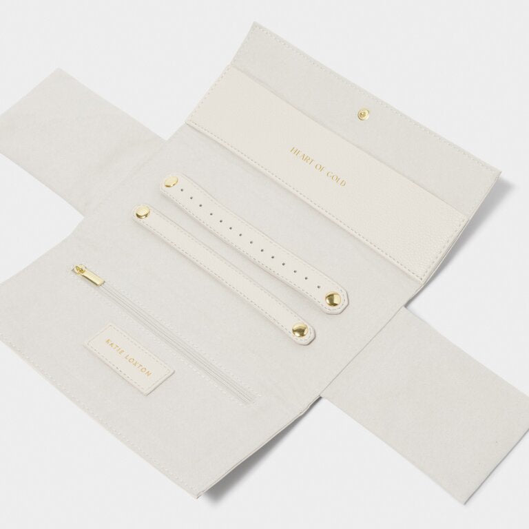 Katie Loxton | Off White Jewellery Roll