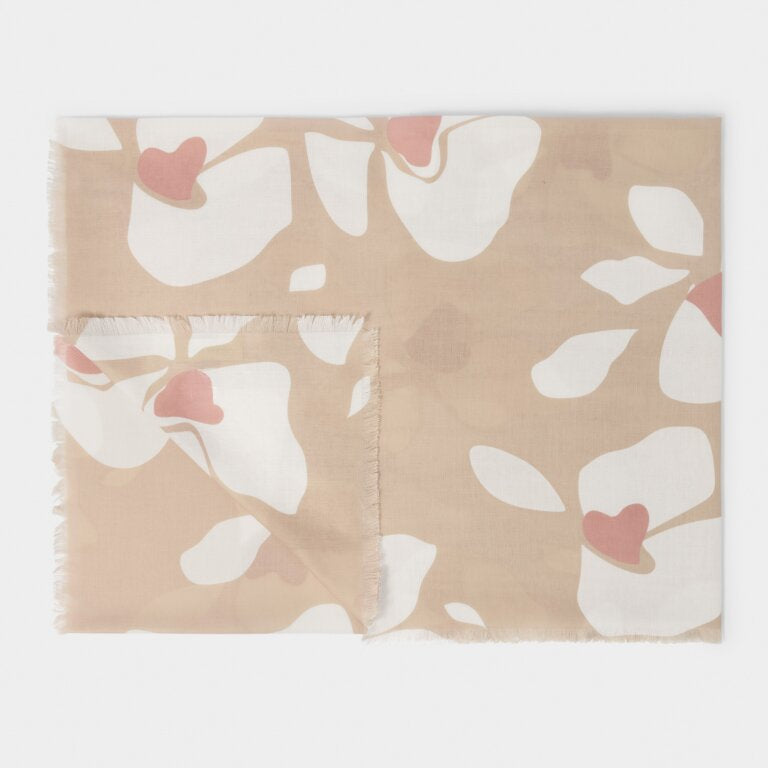 Katie Loxton | Large Floral Printed Scarf