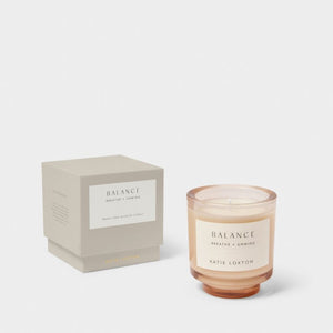 Katie Loxton | Sentiment Candle ‘Balance’ Fresh Linen And White Lily