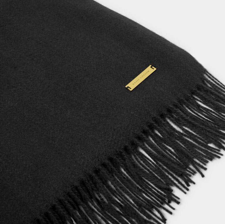 Katie Loxton | Black Blanket Scarf