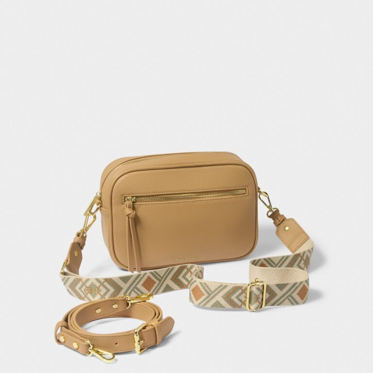 Katie Loxton | Camel Hallie Crossbody Bag