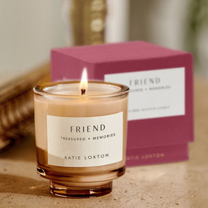 Katie Loxton | Sentiment Candle ‘Friend’ Peach Rose And Sweet Mandarin