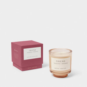 Katie Loxton | Sentiment Candle ‘Friend’ Peach Rose And Sweet Mandarin