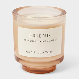 Katie Loxton | Sentiment Candle ‘Friend’ Peach Rose And Sweet Mandarin