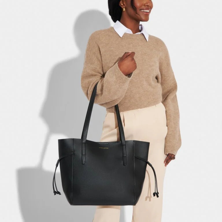 Katie Loxton | Black Ashley Tote Bag