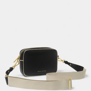 Katie Loxton | Black Marni Mini Crossbody Bag