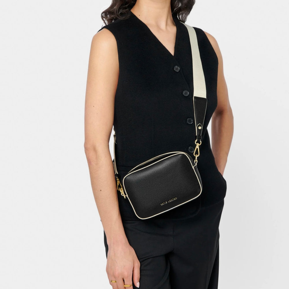 Katie Loxton | Black Marni Mini Crossbody Bag