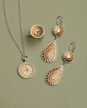 Anna Beck | Round Flower Necklace