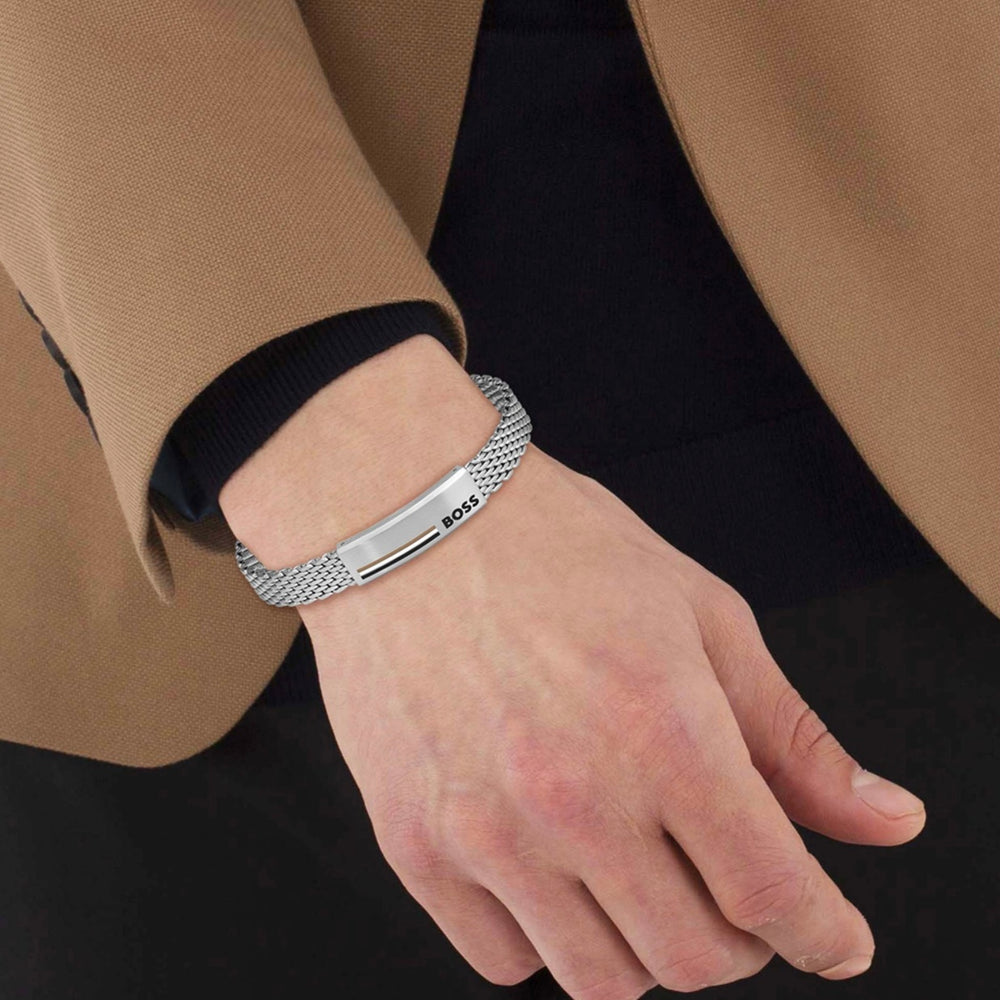 Boss | Silver Alen Mens Bracelet