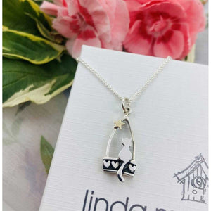 Linda Macdonald | Wee Cat Starlight Necklace