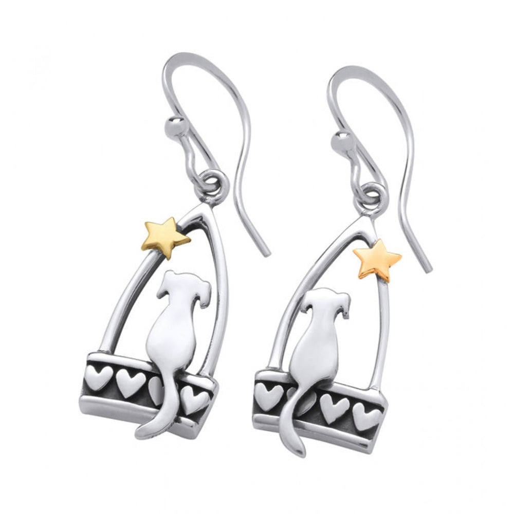 Linda Macdonald | Wee Dog Starlight Earrings