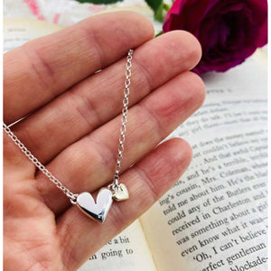 Linda Macdonald | You And Me Heart Necklace