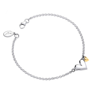 Linda Macdonald | You And Me Heart Bracelet