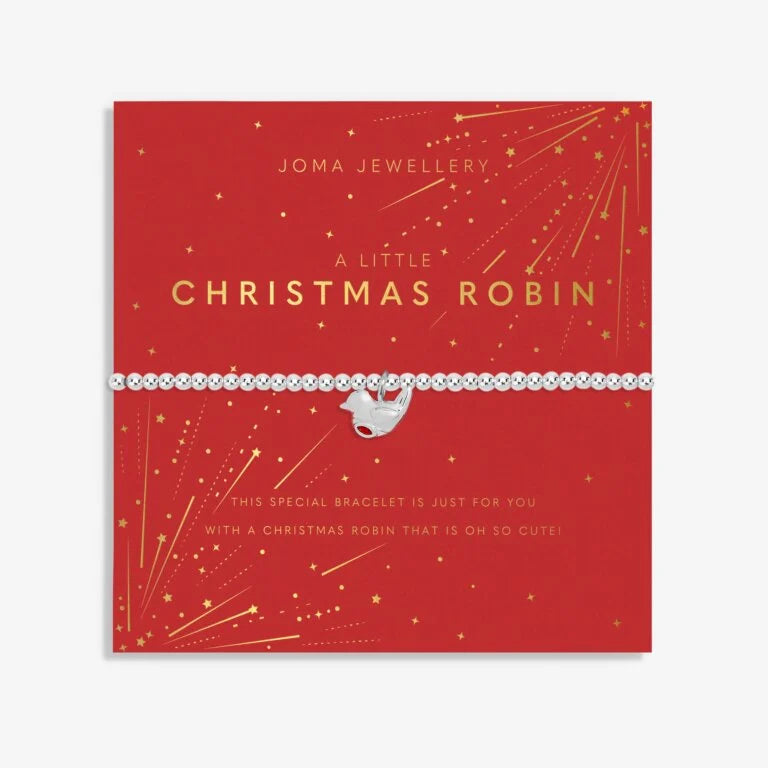 Joma Jewellery | Christmas Robin Bracelet