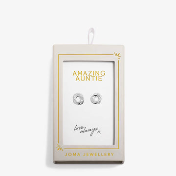 Joma Jewellery | Amazing Auntie Stud Earrings