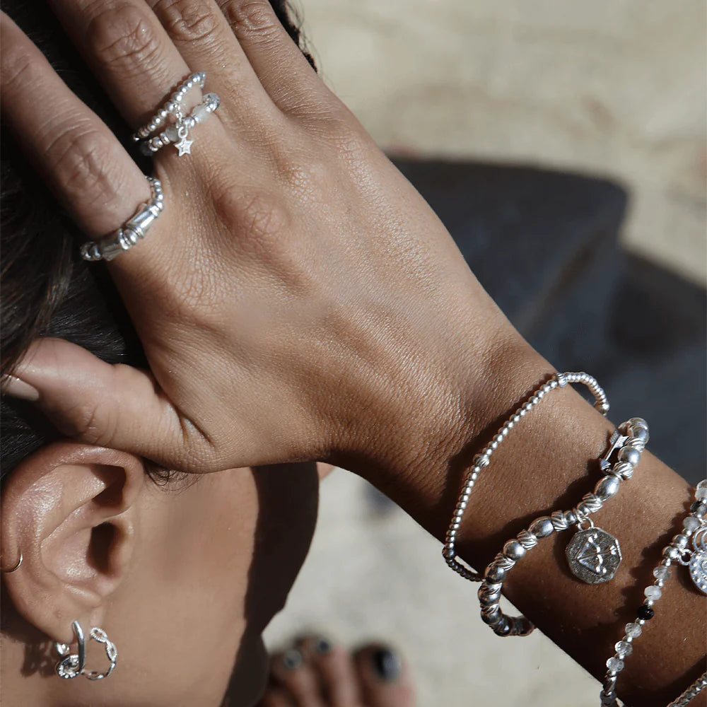 ChloBo | Stone Of Empowerment Black Rutilated Quartz Ring