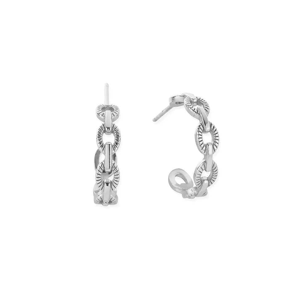 ChloBo | Figaro Chain Huggie Hoops