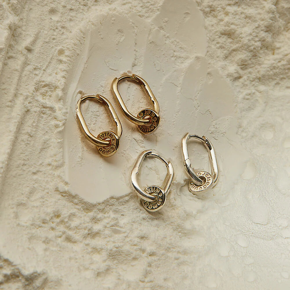 ChloBo | Power Within Oval Hoops