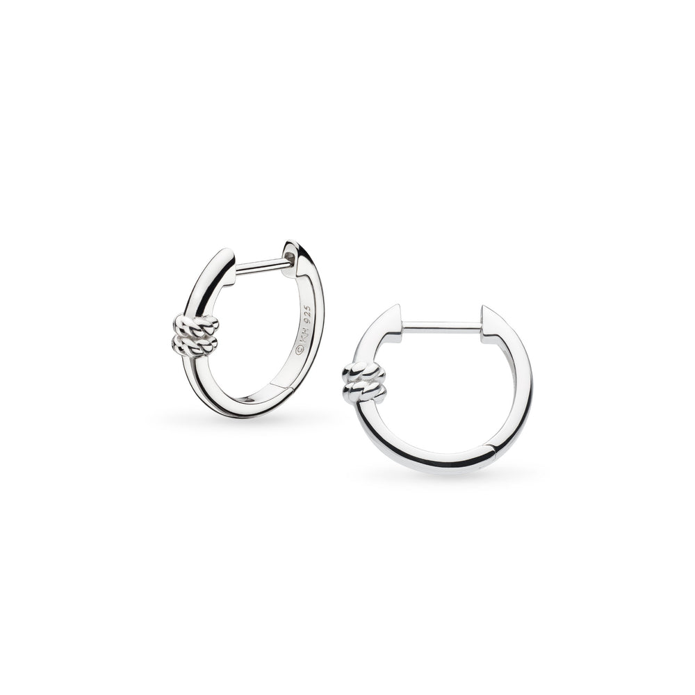 Kit Heath | Marina Rope Bar Hinged Hoop Earrings