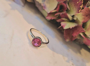 October Birthstone Ring